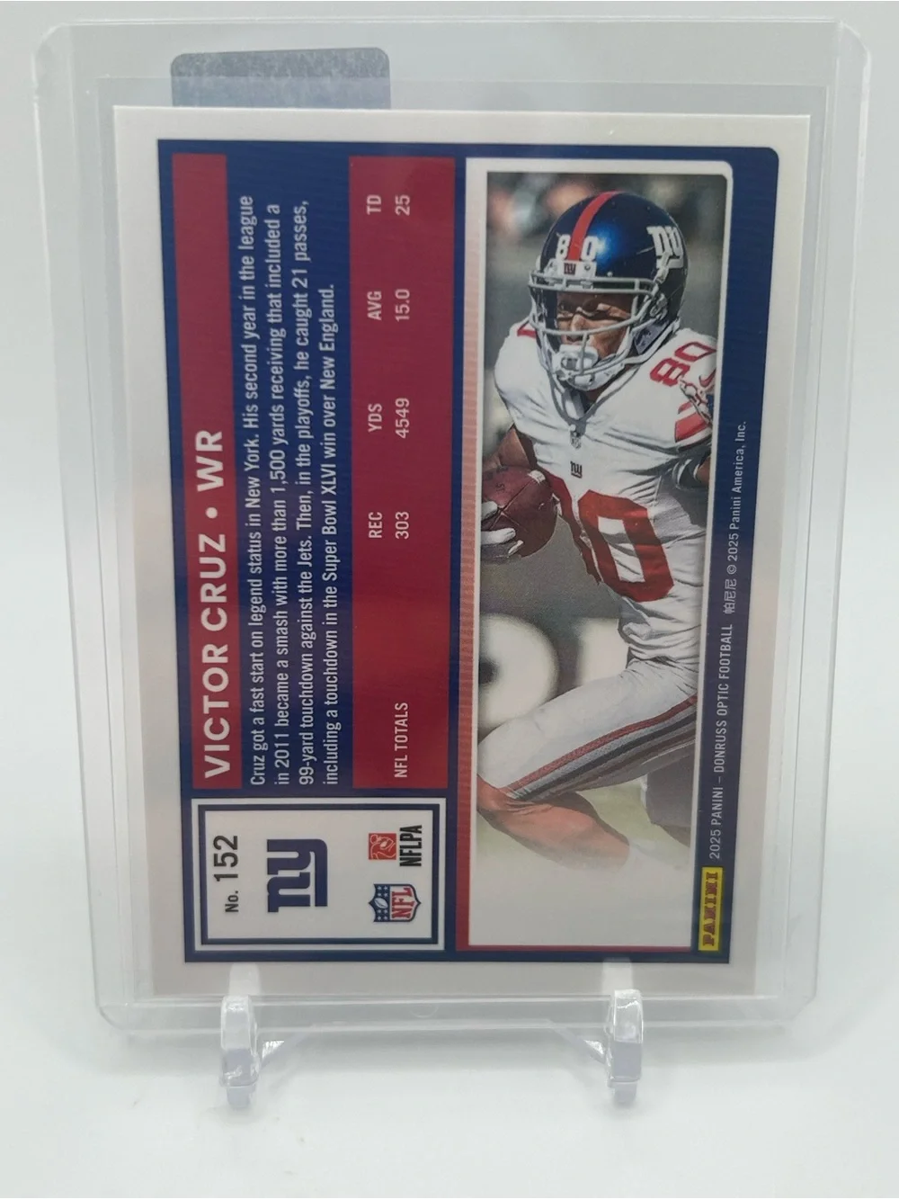 Victor Cruz New York Giants Football Trading Card 🏈